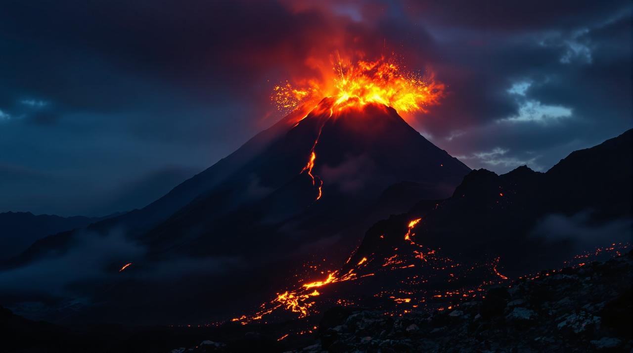 推特视频-地球脉动：火山喷发封面图