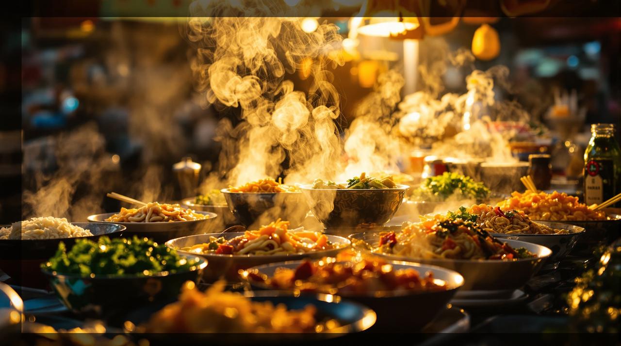 推特视频-美食江湖：街头传奇封面图